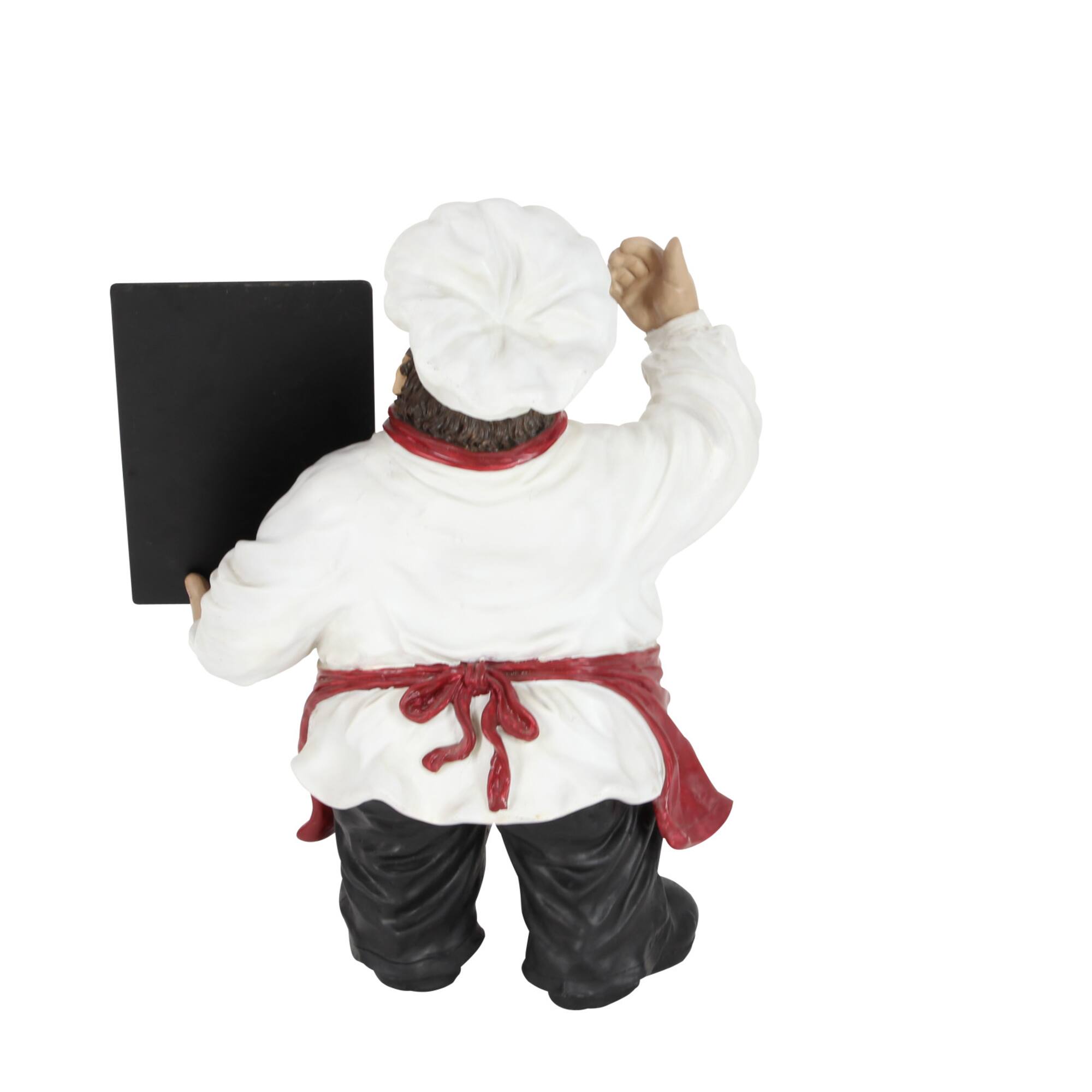 19" Chef with Chalkboard Sign